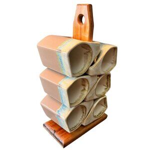 Vintage Rodolfo Padilla Mid Century Mug Tree